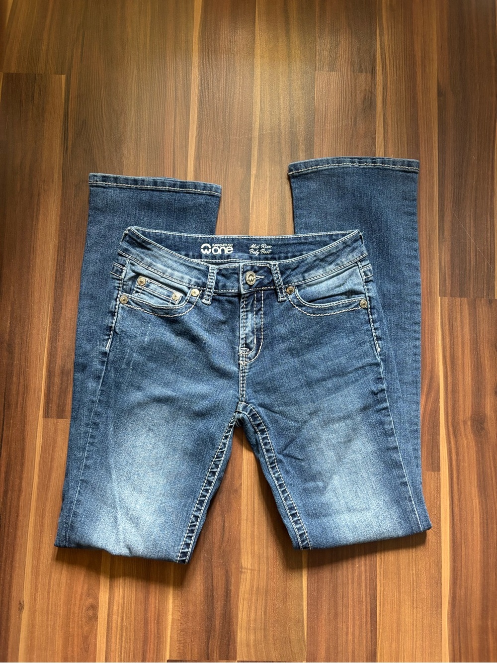 Women’s Blue Bootcut Jeans